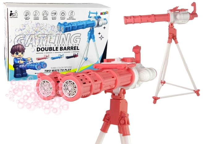 Sæbeboblepistol Tripod Pink