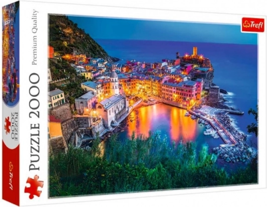 Puslespil 2000 stk TREFL – Vernazza i skumringen