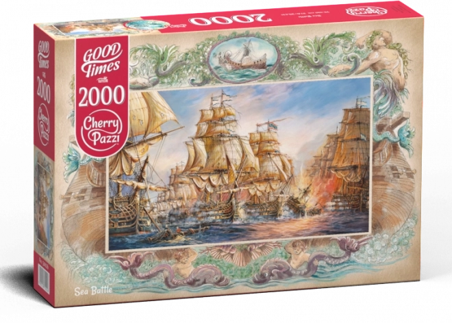 Puslespil Søslag 2000 Brikker CHERRY PAZZI