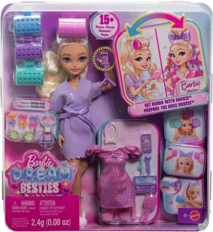 Barbie Dream Besties Malibu – modedukke med tilbehør til fest