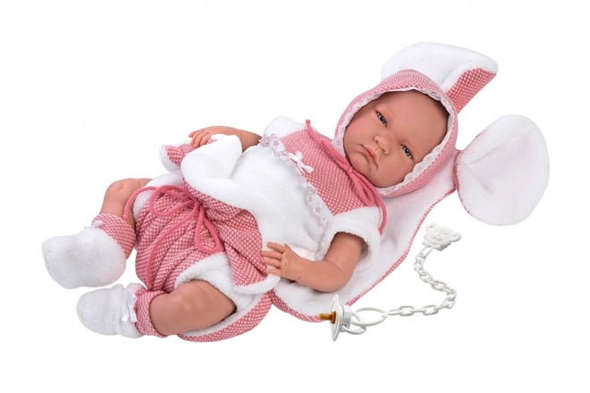 Llorens M740-50 tøj til dukke baby NEW BORN størrelse 40-42 cm