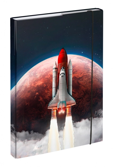 BAAGL SÆT 5 Shelly Space Shuttle: skoletaske, penalhus, pose, mapper, boks
