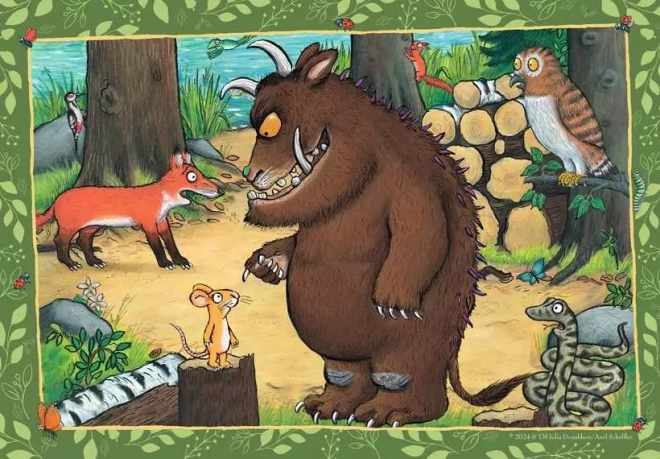 Puslespil Gruffalo 2x24 brikker fra Ravensburger