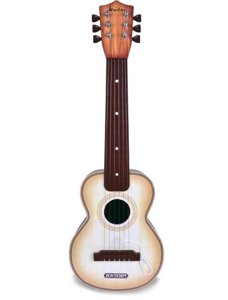 Klassisk guitar med 6 metalstrenge