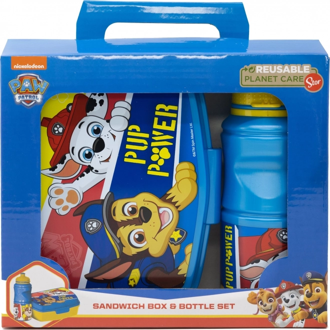 STOR Sada madkasse og flasker Paw Patrol