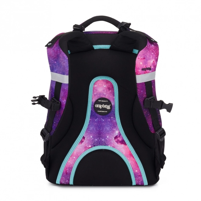 Skolerygsæk OXY ombre galaxy