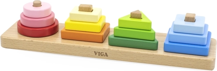 Lær farver og former gennem leg