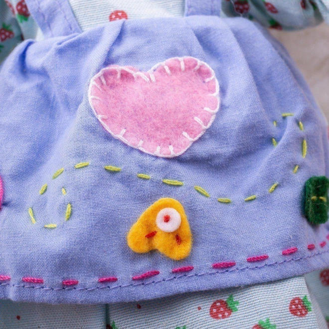 Stofdukke Grace 28 cm