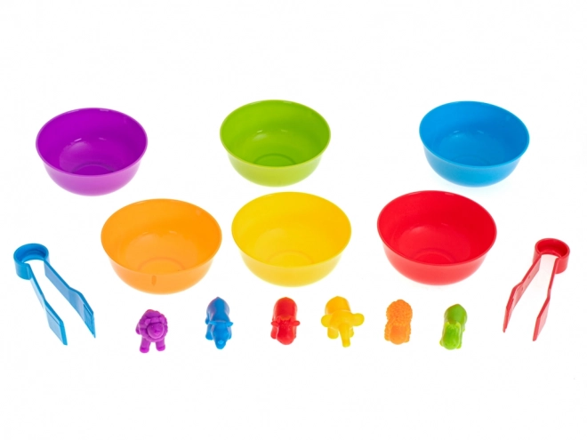 Věuková montessori-leg Aktivitet Lær at Tælle – Safari dyr