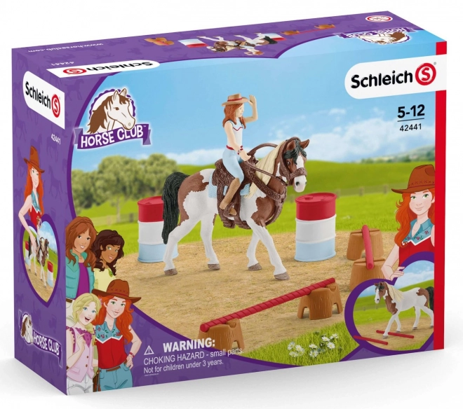 SCHLEICH Horse Club42441 Hannah og ridesæt til western