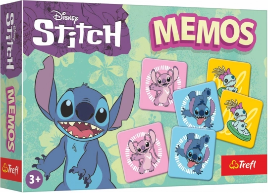 Pexeso med billeder fra spillet Stitch