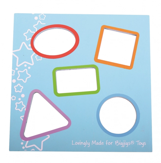 Bigjigs Toys Form Indsats Kasse
