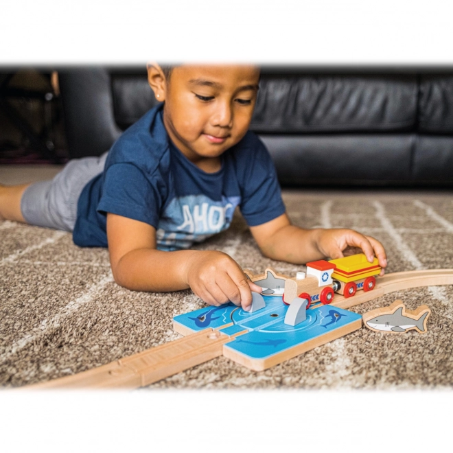 Bigjigs Rail Wire med hajer