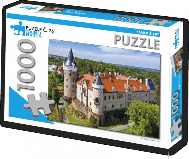 Puzzle Slot Žleby 1000 brikker Turistudgave