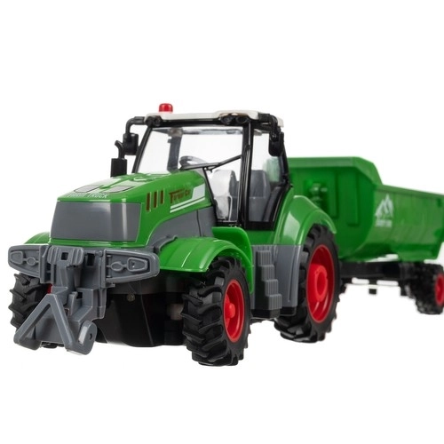 Fjernstyret traktor Kruzzel med anhænger