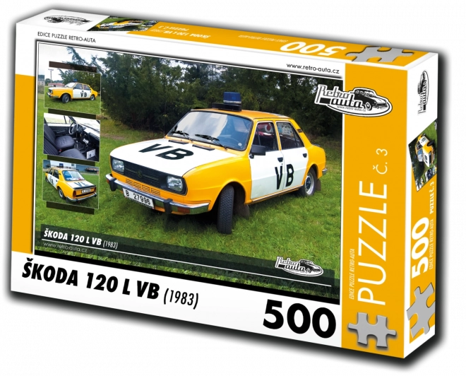 Puslespil RETRO-BILER Škoda 120 L VB