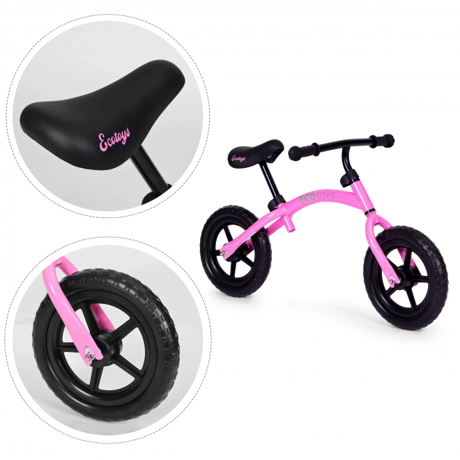 Børnebalancetræner pink ECOTOYS