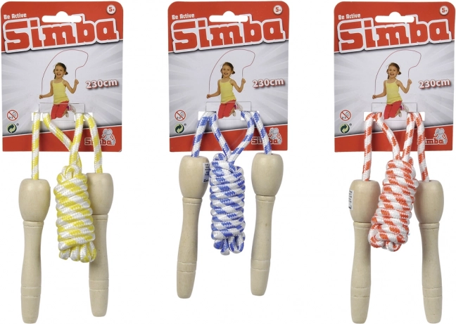 Hoppe­torv SIMBA Be Active med træhåndtag 230 cm