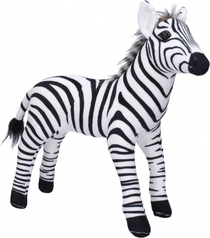 Zebra-klistermærke 36 × 33 cm
