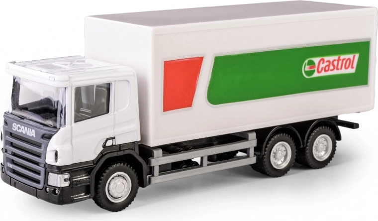 Licenseret SCANIA-design i CASTROL-farver