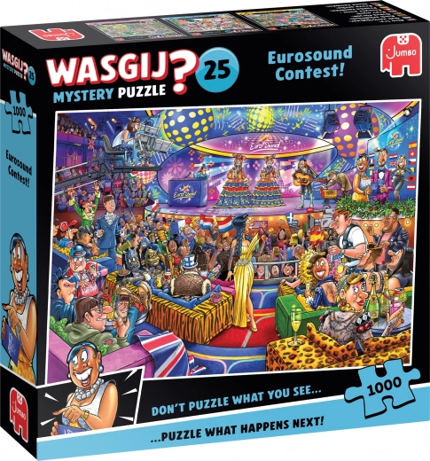 Puslespil Wasgij Mystery 25: Eurosound-konkurrencen 1000 brikker