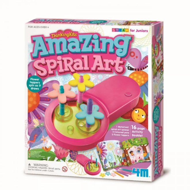 Kreativt spiralmønster