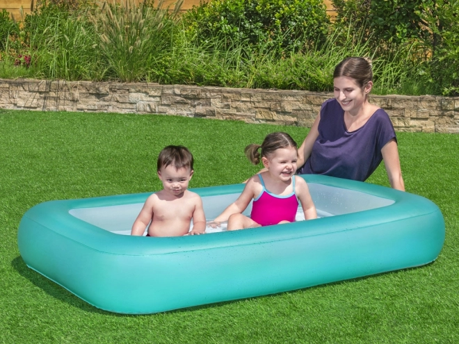 Bestway oppustelig pool Aquababes med oppustelig bund