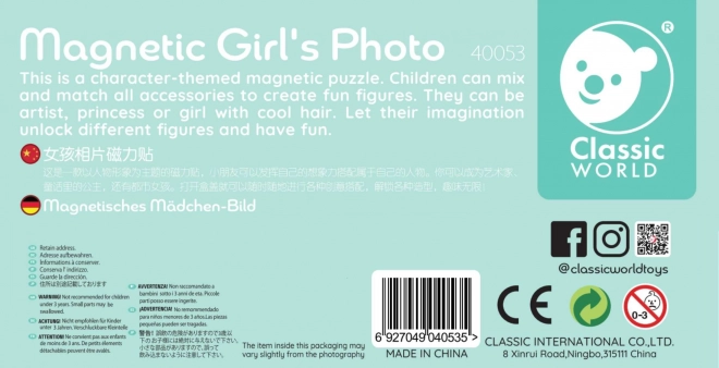 Magnetisk puslespil Prinsesse