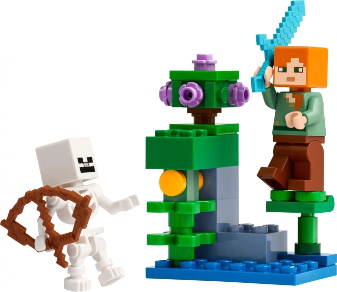 Minecraft Klodser Kamp i frodig hule