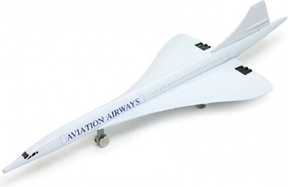Model af Concorde-fly fra Welly