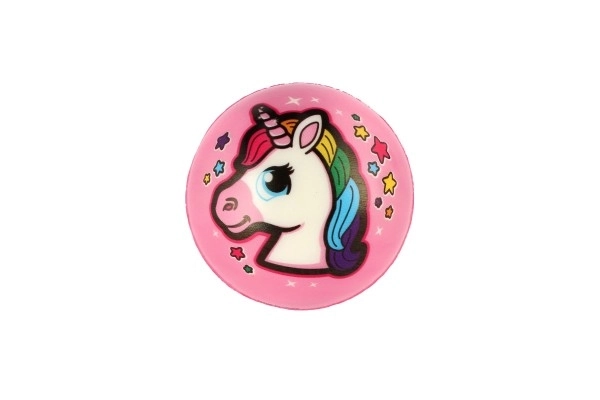 Unicorn bold skum 8cm mix farver i pose 24 stk i æske