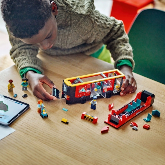 LEGO City 60407 Rød dobbeltdækker sightseeingsbus