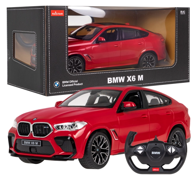 R/C BMW X6 M 1:14 RASTAR – Rød