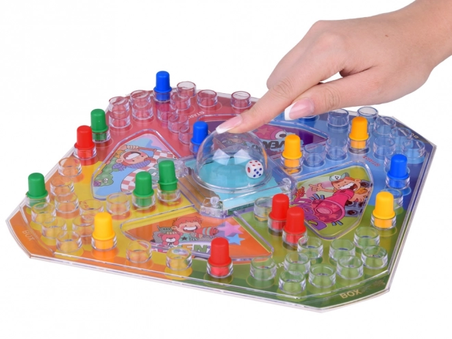 Familiespil Kinesisk version - tjek ikke terningerne! Rejsespil GR0682