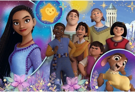 Magiske illustrationer fra filmen Disney Wish