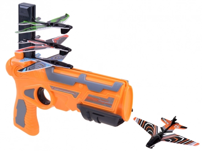 Stor pistol med flyskyder – Orange