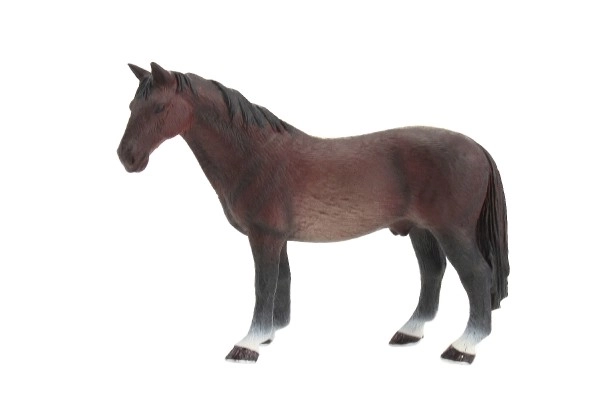 Plastfigur hest 15 cm - 4 farver