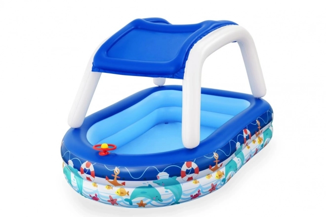 Bestway pool med tag og rat