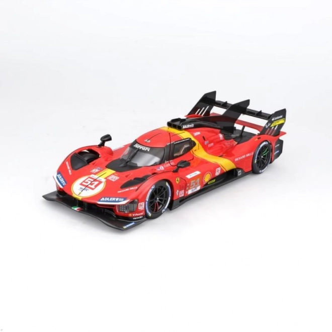 Bburago 1:24 Ferrari Racing - 499P LMH - Rød #51
