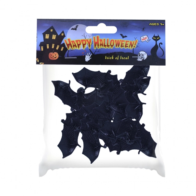 Dekorative plastflagermus til Halloween