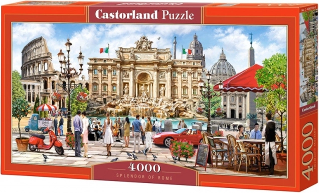 puslespil 4000 brikker splendor of rome