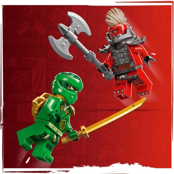 Lego Ninjago grøn skovdrage Lloyds