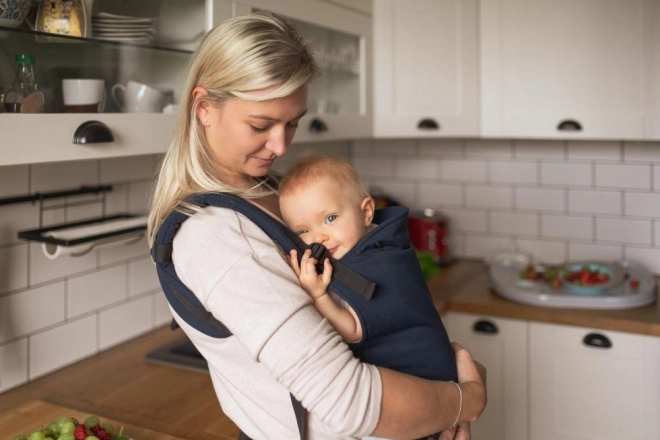 Ergonomisk bæresele MoMi COLLET grå