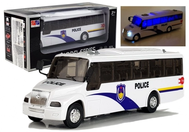 Model politibus lys hvid