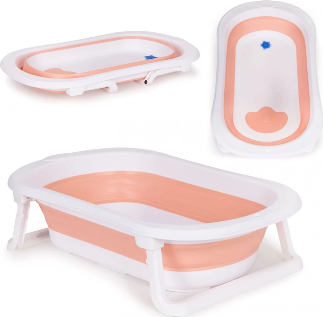 ECOTOYS Foldbar balje, lyserød