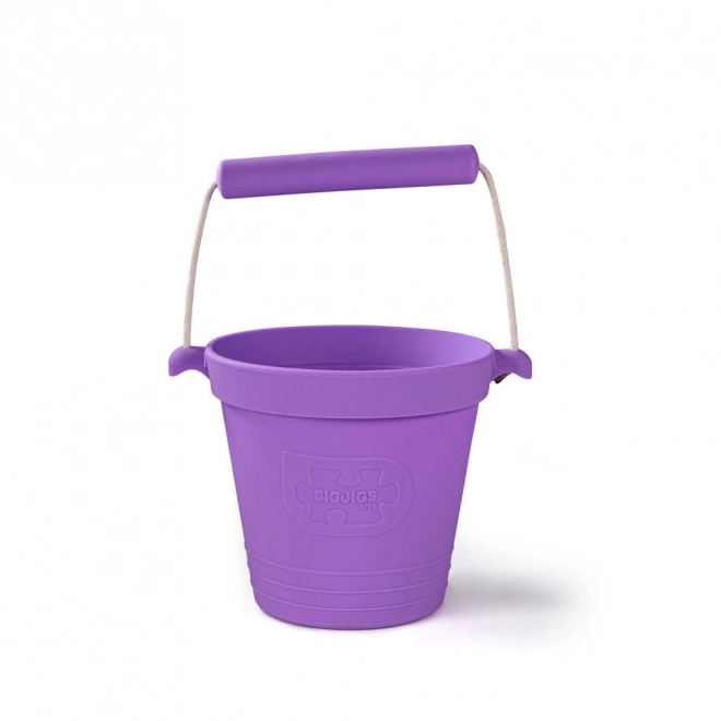 BIGJIGS TOYS silikone strandspand – lilla