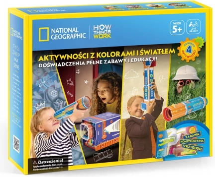 3D-puzzlesæt med farver og lys