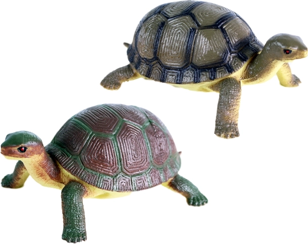 Plastskildpadde 12 cm - forskellige typer