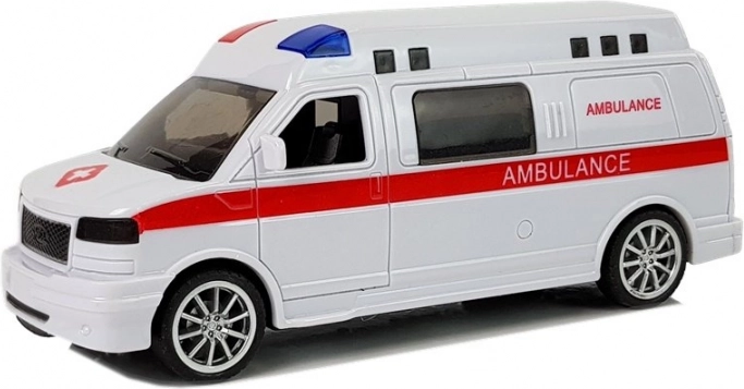 Realistisk udseende ambulance