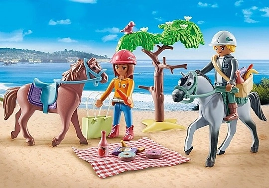 Figurinesæt 71470 Ridetur på stranden med Amelie og Ben